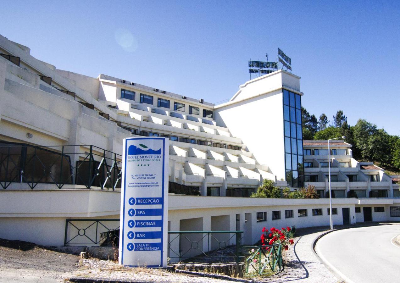 Palace Hotel E Spa Monte Rio Termas de Sao Pedro do Sul Exteriör bild
